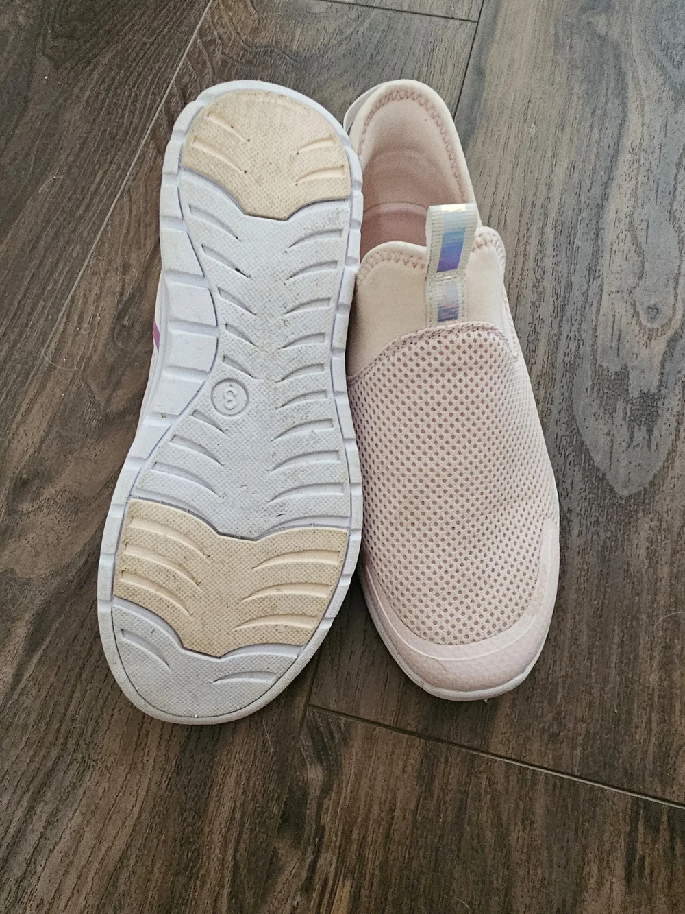 all in motion Kids Slip-On Sneakers in Pale Pink